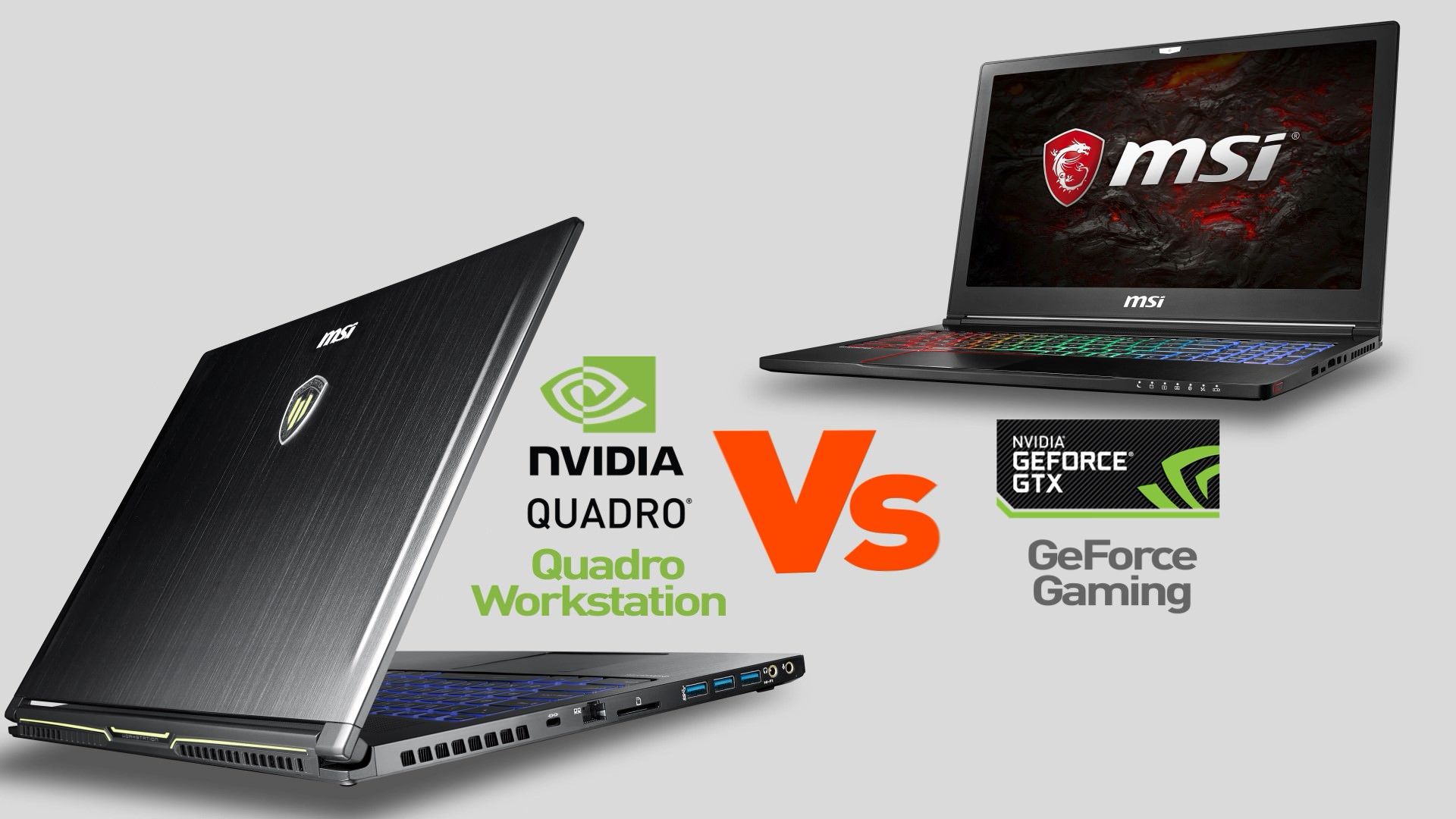 Sự khác biệt giữa card đồ họa Nvidia Quadro và Nvidia Geforce | Laptop xây dựng