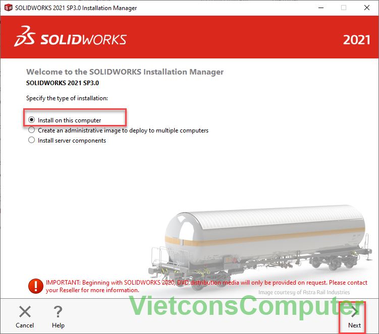 Download Solidworks 2021 - Hướng Dẫn Cài đặt Chi Tiết | Laptop Xây Dựng