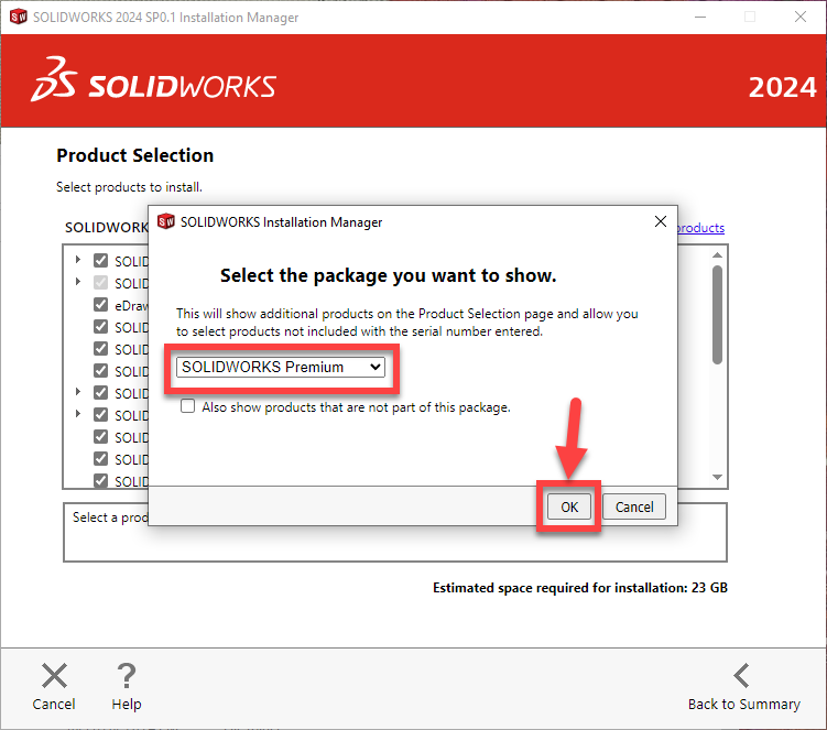 ISSUES INSTALLING SOLIDWORKS 2025 SP0 MISSING FI visual data 7